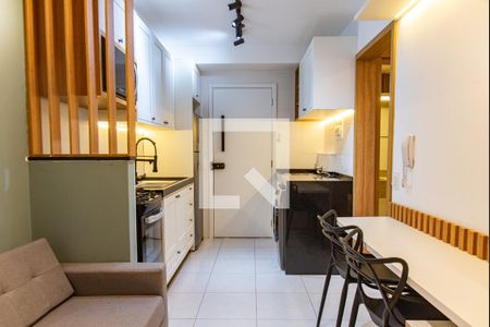 Sala de apartamento para alugar com 1 quarto, 31m² em Cambuci, São Paulo