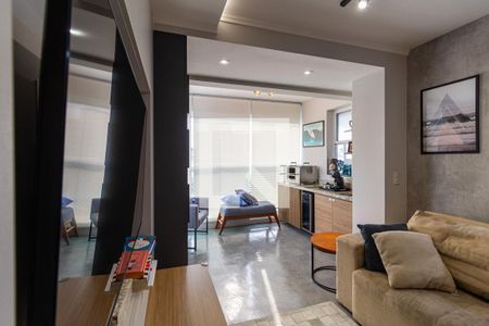 Sala de apartamento para alugar com 2 quartos, 65m² em Vila Anglo Brasileira, São Paulo