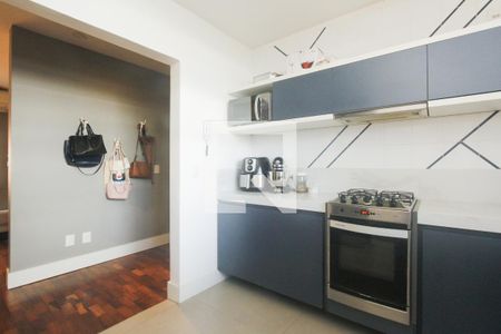 Cozinha de apartamento à venda com 3 quartos, 116m² em Petrópolis, Porto Alegre