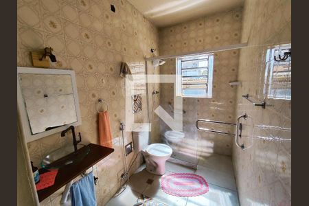 Banheiro - Térreo de casa à venda com 4 quartos, 300m² em Méier, Rio de Janeiro