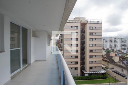 Varanda de apartamento à venda com 3 quartos, 107m² em Recreio dos Bandeirantes, Rio de Janeiro