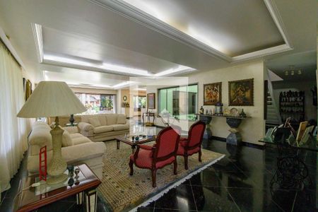 Sala 1 de casa de condomínio à venda com 5 quartos, 850m² em Barra da Tijuca, Rio de Janeiro