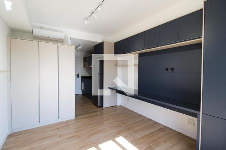 Sala de kitnet/studio para alugar com 1 quarto, 26m² em Indianópolis, São Paulo