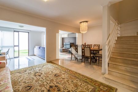 Sala de casa de condomínio para alugar com 3 quartos, 164m² em Tamboré, Santana de Parnaíba