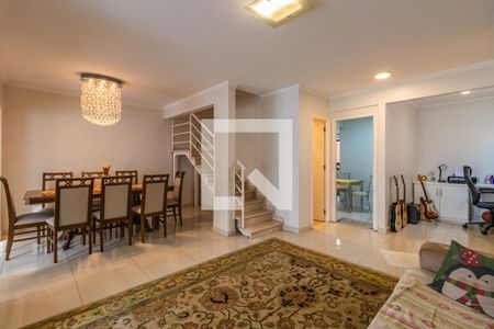 Sala de casa de condomínio para alugar com 3 quartos, 164m² em Tamboré, Santana de Parnaíba