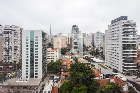 Vista da Sala de apartamento à venda com 3 quartos, 141m² em Jardim Paulista, São Paulo