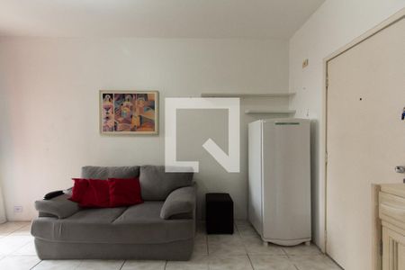 Sala de apartamento para alugar com 1 quarto, 49m² em Indianópolis, São Paulo