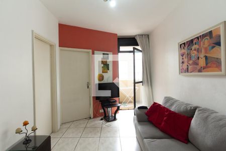 Sala de apartamento para alugar com 1 quarto, 49m² em Indianópolis, São Paulo