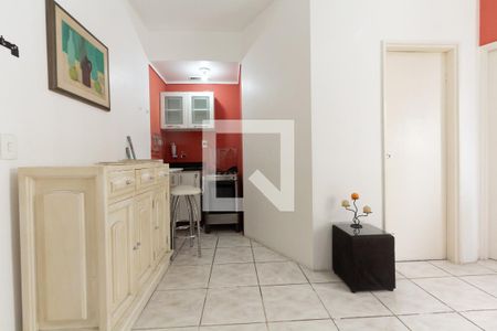 Sala de apartamento para alugar com 1 quarto, 49m² em Indianópolis, São Paulo