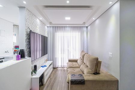 Sala de apartamento à venda com 2 quartos, 47m² em Padroeira, Osasco