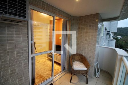 Varanda da Sala de apartamento para alugar com 1 quarto, 44m² em Vargem Pequena, Rio de Janeiro