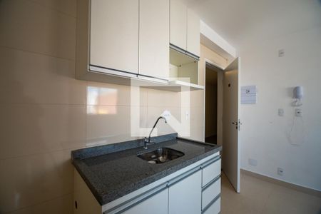 Cozinha de apartamento para alugar com 1 quarto, 25m² em Barra Funda, São Paulo