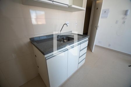 Cozinha de apartamento para alugar com 1 quarto, 25m² em Barra Funda, São Paulo