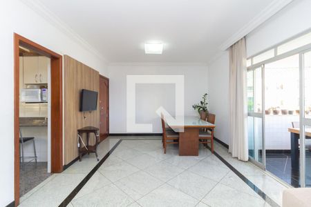 Sala de apartamento à venda com 4 quartos, 130m² em Cidade Nova, Belo Horizonte