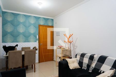 Sala de apartamento à venda com 2 quartos, 42m² em Vila Pires, Santo André