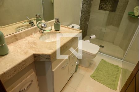 Banheiro de apartamento para alugar com 2 quartos, 95m² em Boqueirão, Praia Grande