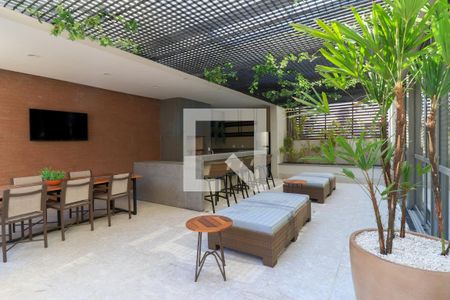 Área comum - Churrasqueira de apartamento para alugar com 3 quartos, 125m² em Campo Belo, São Paulo