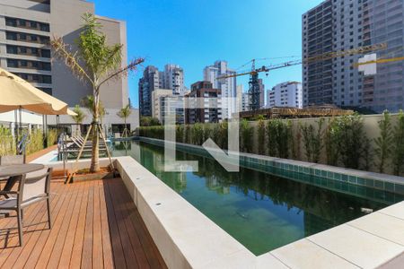 Área comum - Piscina de apartamento para alugar com 3 quartos, 125m² em Campo Belo, São Paulo