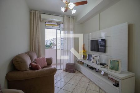 Sala de apartamento à venda com 3 quartos, 81m² em Pechincha, Rio de Janeiro