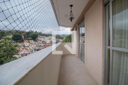 Varanda da Sala de apartamento à venda com 3 quartos, 81m² em Pechincha, Rio de Janeiro