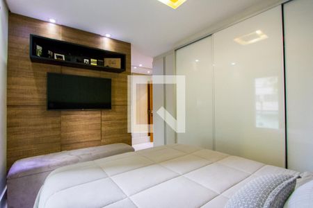 Quarto 1 - Suíte de apartamento à venda com 2 quartos, 67m² em Vila Valparaíso, Santo André