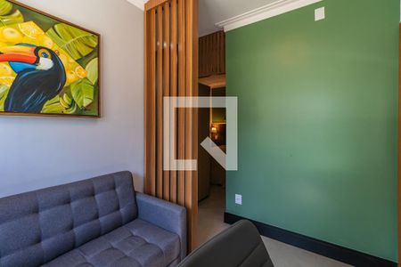 Sala de kitnet/studio para alugar com 1 quarto, 30m² em Alphaville Residencial Dois, Barueri