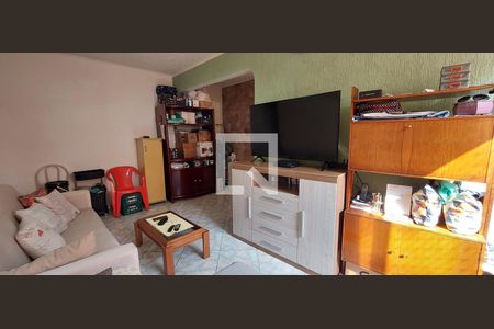 Sala de apartamento à venda com 2 quartos, 60m² em Vila Lutécia, Santo André