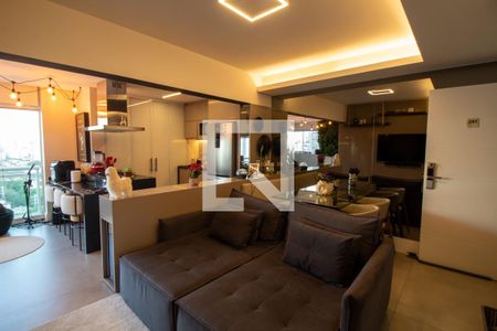 Sala de apartamento para alugar com 2 quartos, 70m² em Brooklin, São Paulo