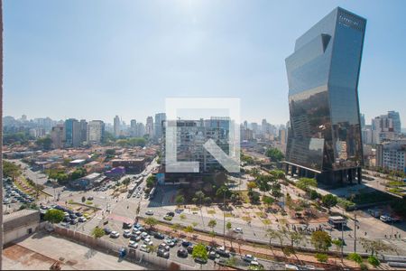 Vista da Varanda de kitnet/studio à venda com 1 quarto, 28m² em Pinheiros, São Paulo