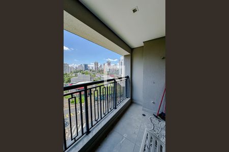 Varanda do Studio de kitnet/studio para alugar com 1 quarto, 27m² em Jardim Vila Mariana, São Paulo