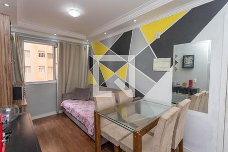 Sala  de apartamento à venda com 2 quartos, 44m² em Cahema, Diadema