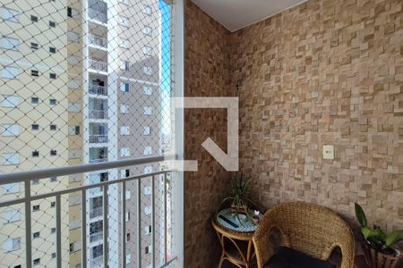Varanda da Sala de apartamento à venda com 3 quartos, 77m² em Jardim Santa Eudoxia, Campinas