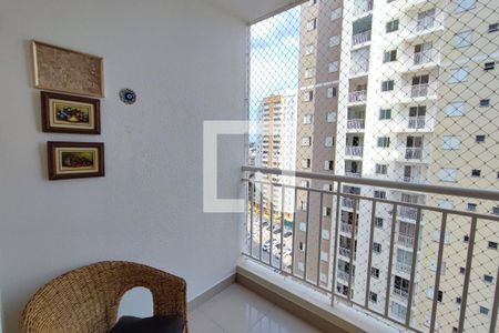 Varanda da Sala de apartamento à venda com 3 quartos, 77m² em Jardim Santa Eudoxia, Campinas