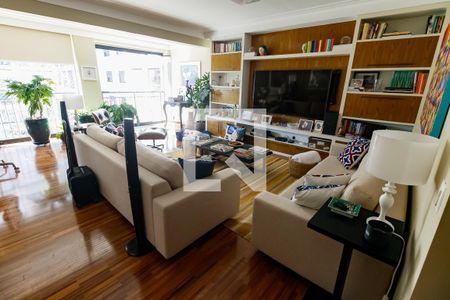 Sala de apartamento à venda com 3 quartos, 178m² em Jardim Panorama, São Paulo