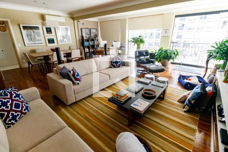 Sala de apartamento à venda com 3 quartos, 178m² em Jardim Panorama, São Paulo