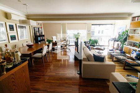 Sala de apartamento à venda com 3 quartos, 178m² em Jardim Panorama, São Paulo