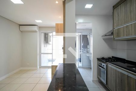 Sala/Cozinha de apartamento para alugar com 2 quartos, 78m² em Barcelona, São Caetano do Sul