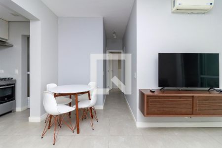 Sala de apartamento à venda com 2 quartos, 64m² em Brooklin, São Paulo