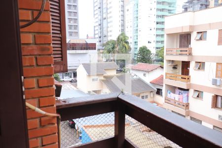 Vista da Sacada de apartamento à venda com 1 quarto, 51m² em Centro, São Leopoldo