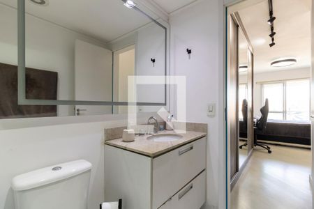 Banheiro de apartamento para alugar com 1 quarto, 50m² em Mooca, São Paulo