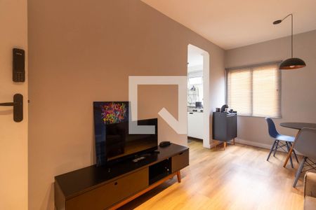 Sala de apartamento para alugar com 1 quarto, 36m² em Bela Vista, São Paulo