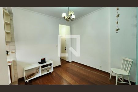 Sala de apartamento para alugar com 2 quartos, 55m² em Boqueirão, Santos