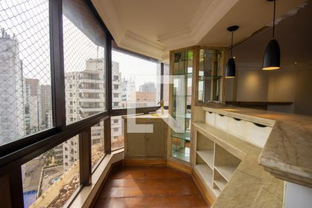 Sala de apartamento à venda com 4 quartos, 246m² em Indianópolis, São Paulo