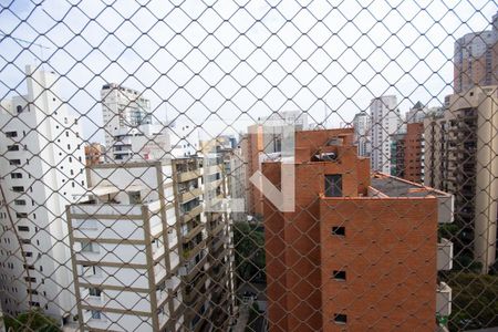 Vista da Sala de apartamento à venda com 4 quartos, 246m² em Indianópolis, São Paulo