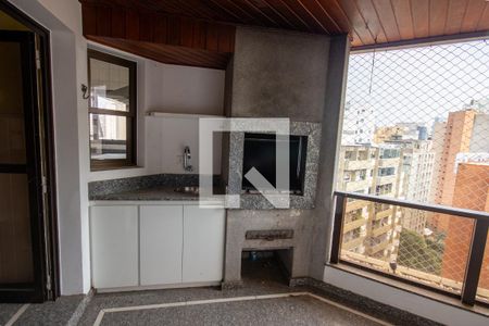 Varanda de apartamento à venda com 4 quartos, 246m² em Indianópolis, São Paulo