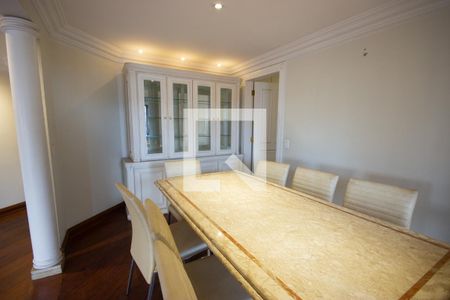 Sala de Jantar de apartamento à venda com 4 quartos, 246m² em Indianópolis, São Paulo