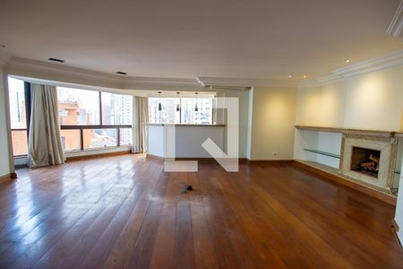 Sala de apartamento à venda com 4 quartos, 246m² em Indianópolis, São Paulo