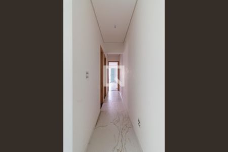 Corredor de apartamento para alugar com 2 quartos, 110m² em Vila Homero Thon, Santo André