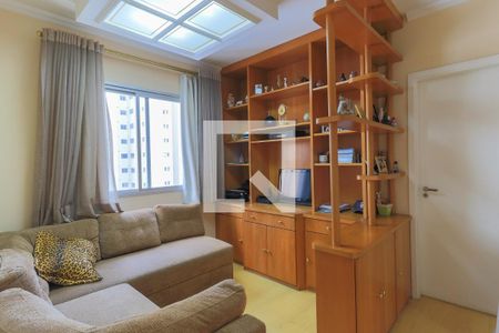 Sala de TV de apartamento à venda com 3 quartos, 178m² em Brooklin Paulista, São Paulo