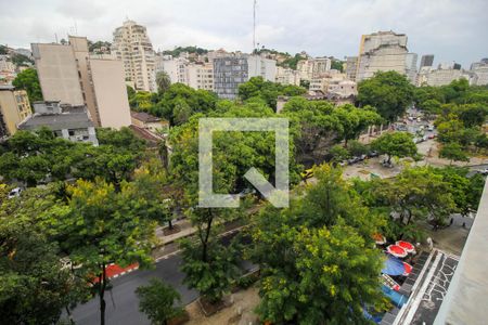 Vista da Sala de apartamento para alugar com 2 quartos, 90m² em Glória, Rio de Janeiro